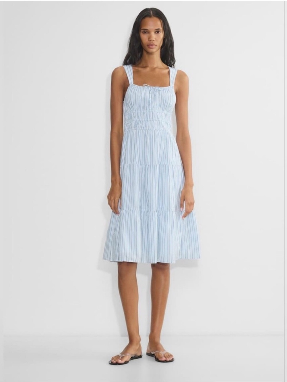 aritzia martine poplin midi dress Sunday Best